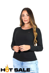 Buzo Women Tommy Hilfiger Black Buzo